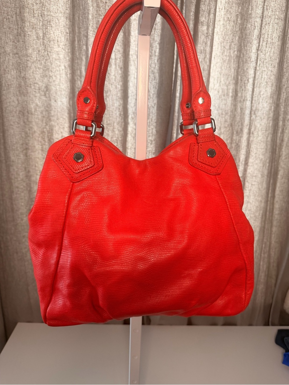 Marc Jacobs Red Leather Handbag - Picture 3 of 11